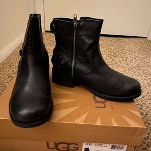 Black UGG boot